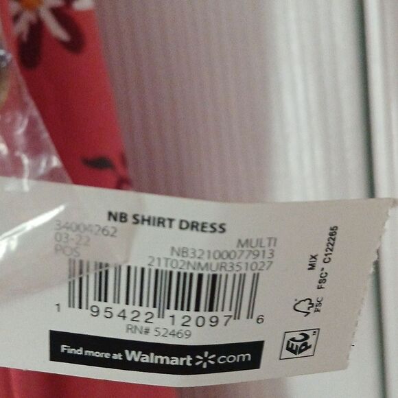 No Boundaries Sleeveless dusty mauve floral belted tshirt dress Sz XXL (19) NWT - Picture 4 of 8